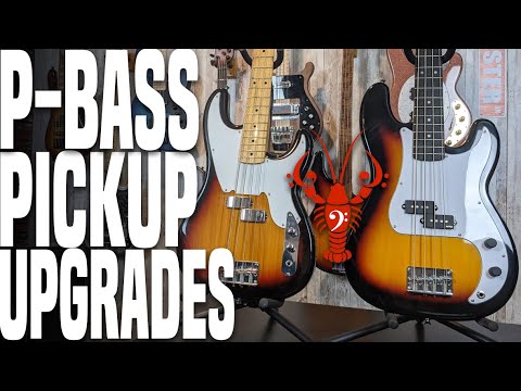 P Bass Pickup Upgrades! - DiMarzio Relentless and EMG Geezer Butler - LowEndLobster Fresh Look
