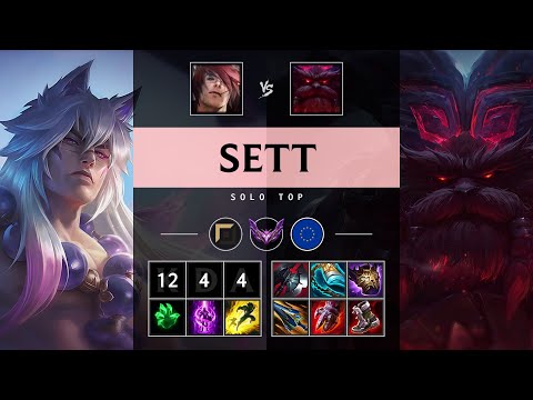 Sett Top vs Ornn: Unstoppable - EUW Master Patch 14.23