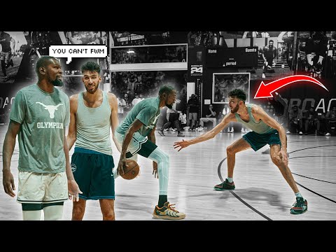 Kevin Durant & Chet Holmgren GO AT EACH OTHER In INTENSE Private NBA Runs!