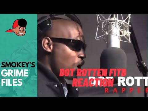 American Rapper First Time Hearing Dot Rotten - Fire In The Booth Part 1 (Grime Files)