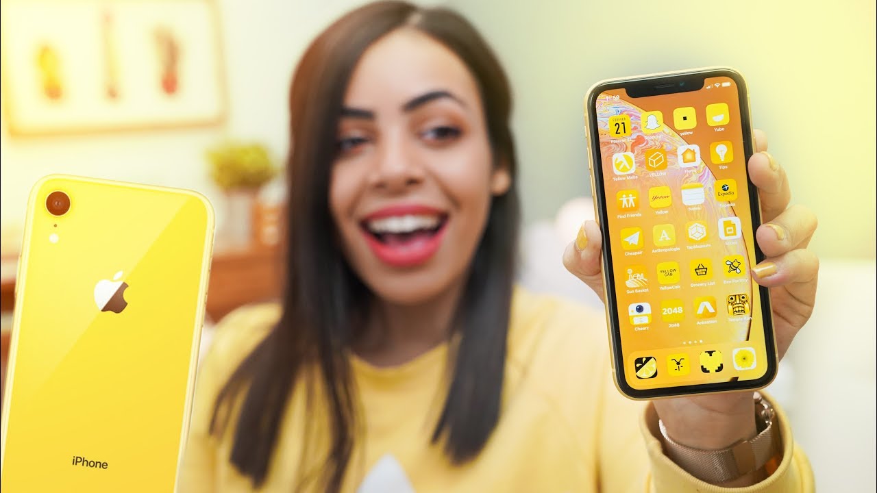 Yellow iPhone XR is Beautiful!