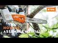 How to Assemble: MSA 161 T | STIHL Tutorial