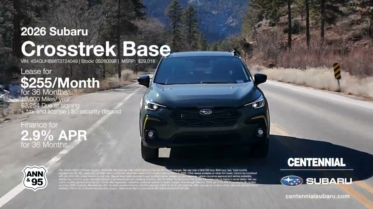 See What’s New at Centennial Subaru