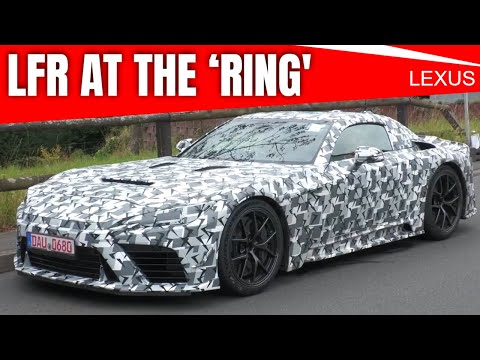 2027 Lexus LFR at the Nürburgring: Hybrid V8 Sound, New Aero, Real Pace