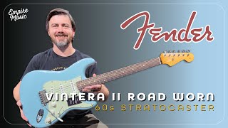 Video thumbnail for FIRST LOOK  - Fender Vintera II Road Worn 60’s Stratocaster - EMPIRE MUSIC by Empire Music