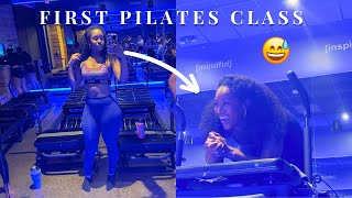 I tried Solidcore for the first time…Come to Pilates class with me to get in shape FAST [solidcore]