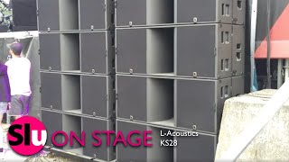 Video thumbnail for ON STAGE 2016 // KS28 L-Acoustics, the ultimate bass pump with JMSon by Soundlightup