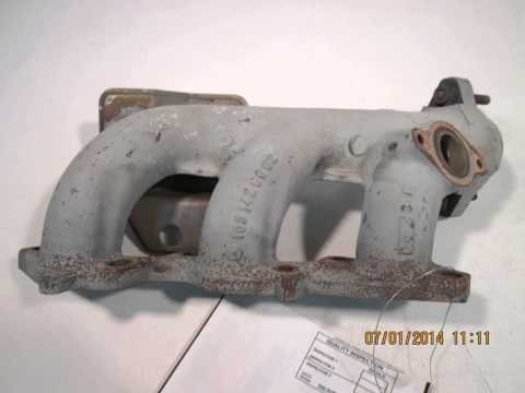 1991 Mercedes 300E Exhaust Manifold 3.0L FRONT 124TYPR 1031403714 - mbiparts.com Used OEM Mer... OEM