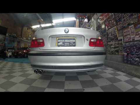 BMW E46 - Borla Muffler and Tips