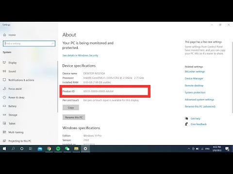 How to Check Laptop or PC Serial number or Product ID
