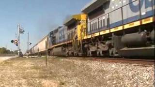 preview picture of video 'Railfanning Dade City and Vitis Jct. 4-2-10'