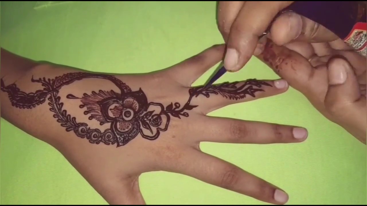 Back Hand Simple Easy Cone Mehndi Design Video | آسان اور بہترین مہندی ڈیزائن