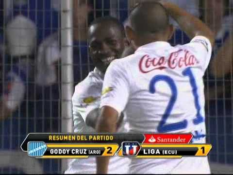 Godoy Cruz vs LDU 17/02/11