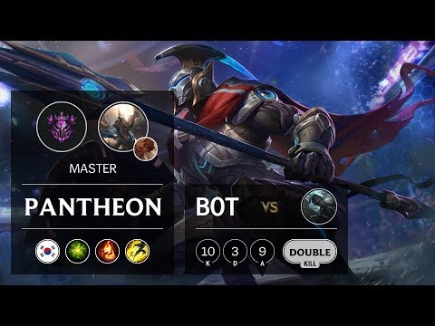 Pantheon Bot vs Senna - KR Master Patch 10.1