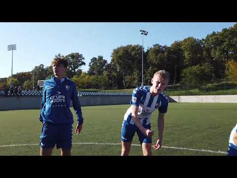 Radość po wygranej z Koroną Kielce [CLJ U-17]