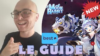 BIEN DEBUTER ! GUIDE COMPLET 100% - Idle moon Rabbit AFK RPG