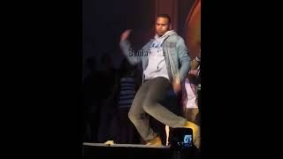 Chris Brown Doing The Best Dougie He’s Ever Done!