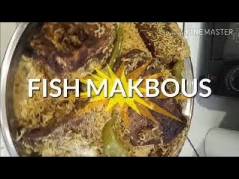 Arabic recipe|how to make fish majboos in Arabic way.