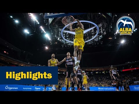 Highlights: ALBA holt sich den Sweep gegen Ulm mit 100:83 im dritten Viertelfinale