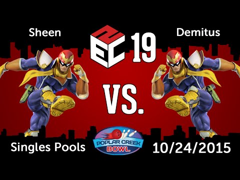 E2C 19 (Singles Pools): Sheen (Captain Falcon) vs. Demitus (Captain Falcon)