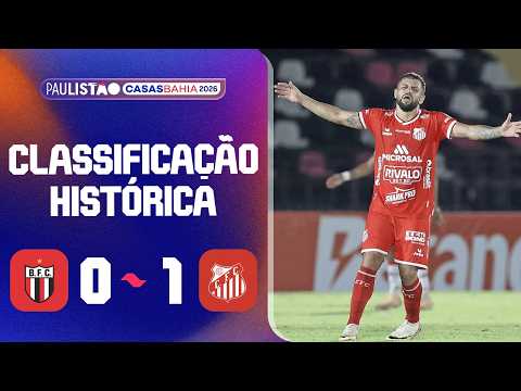 BOTAFOGO 0 X 1 CAPIVARIANO | MELHORES MOMENTOS | 8ª RODADA | PAULISTÃO CASAS BAHIA 2026