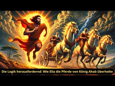 Die Logik herausfordernd: Wie Elia die Pferde von König Ahab überholte