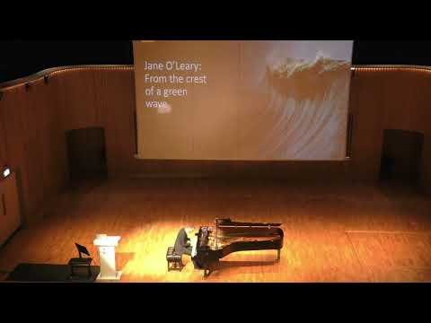 From the crest of a green wave by Jane O'Leary (performed by Jimmy Goeijenbier)