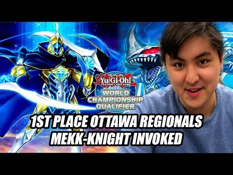 *YUGIOH* 1st Place Ottawa Regionals: Mekk-knight Invoked Deck Profile! March 2018!