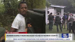 Michigan Murder Suspect Caught in Monroe County