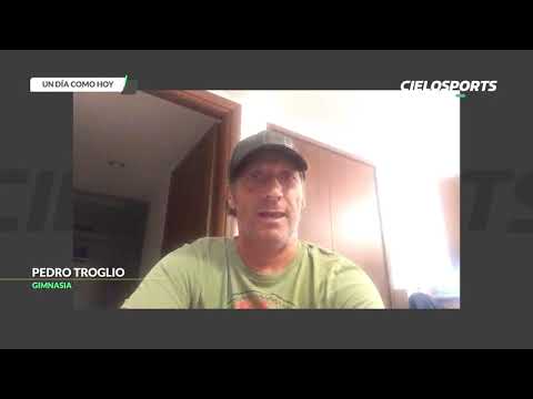 A 18 AÑOS DEL ÚLTIMO PARTIDO DE PEDRO TROGLIO EN GIMNASIA