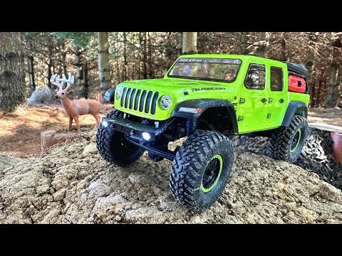 NEW Course DOUBLED in SIZE! - Axial SCX24 Jeep Gladiator!!!
