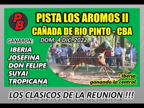 CLASICOS PISTA LOS AROMOS II - CAÑADA DE RIO PINTO (04-12-2022)