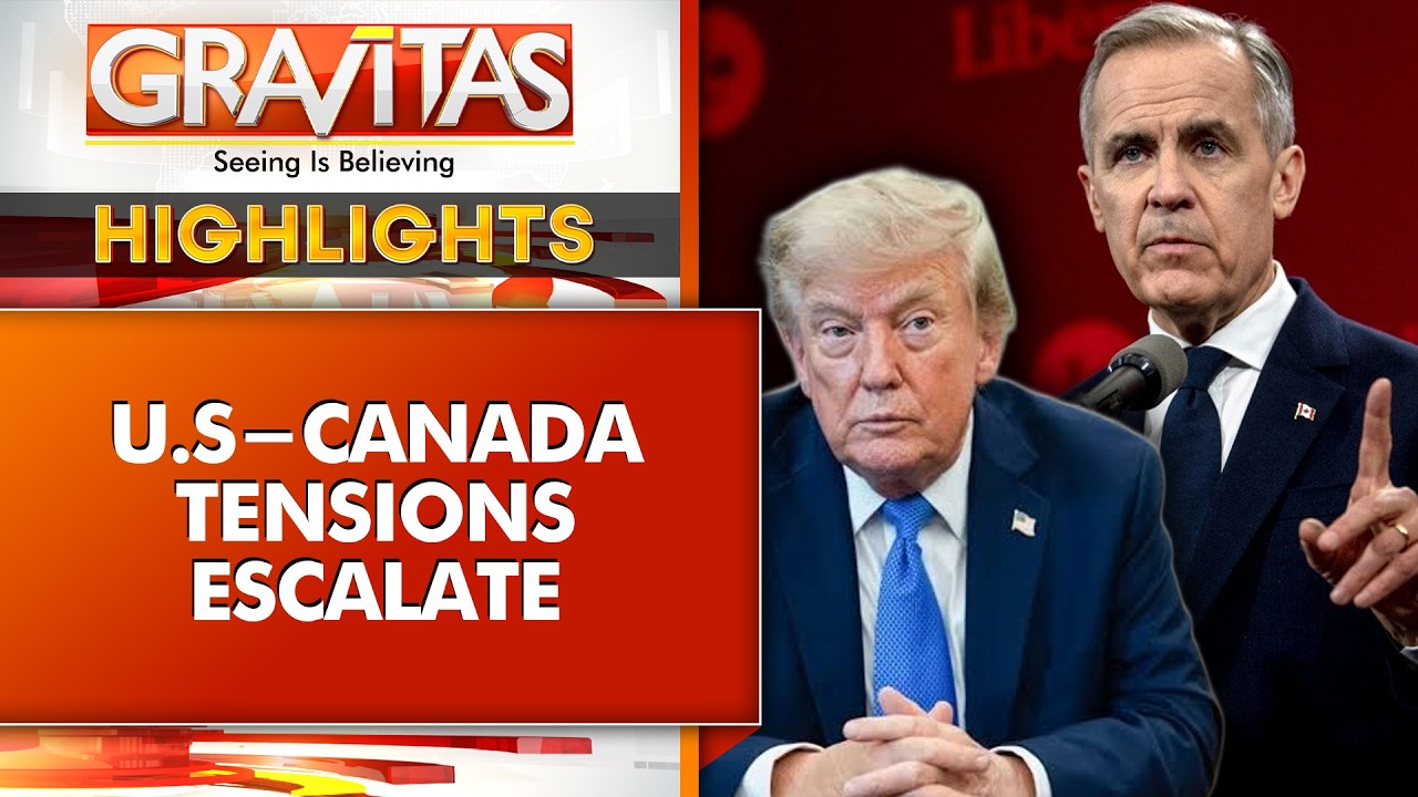 American Eagle Stokes Trade War With Canada's Goose | Gravitas Highlights