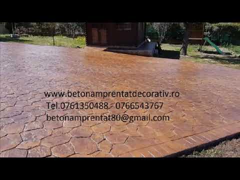 Beton Amprentat Gălățui - Călărași Tel.0761350488 -0766543767