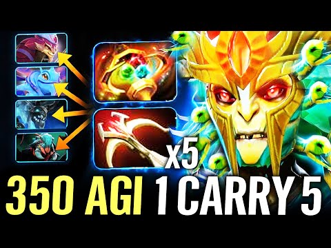 🔥 APEX Medusa 1100 GPM — Ultimate Item 350+ AGI + Daedalus Strongest Drow 1 Carry 5 Dota 2 Pro