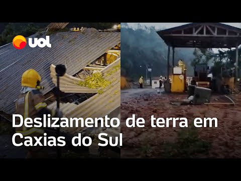 Rio Grande do Sul: Morador de Caxias do Sul morre após deslizamento de terra