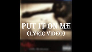 DJ Quik ft. Mimi &amp; Dr. Dre - Put It On Me (Lyric Video)