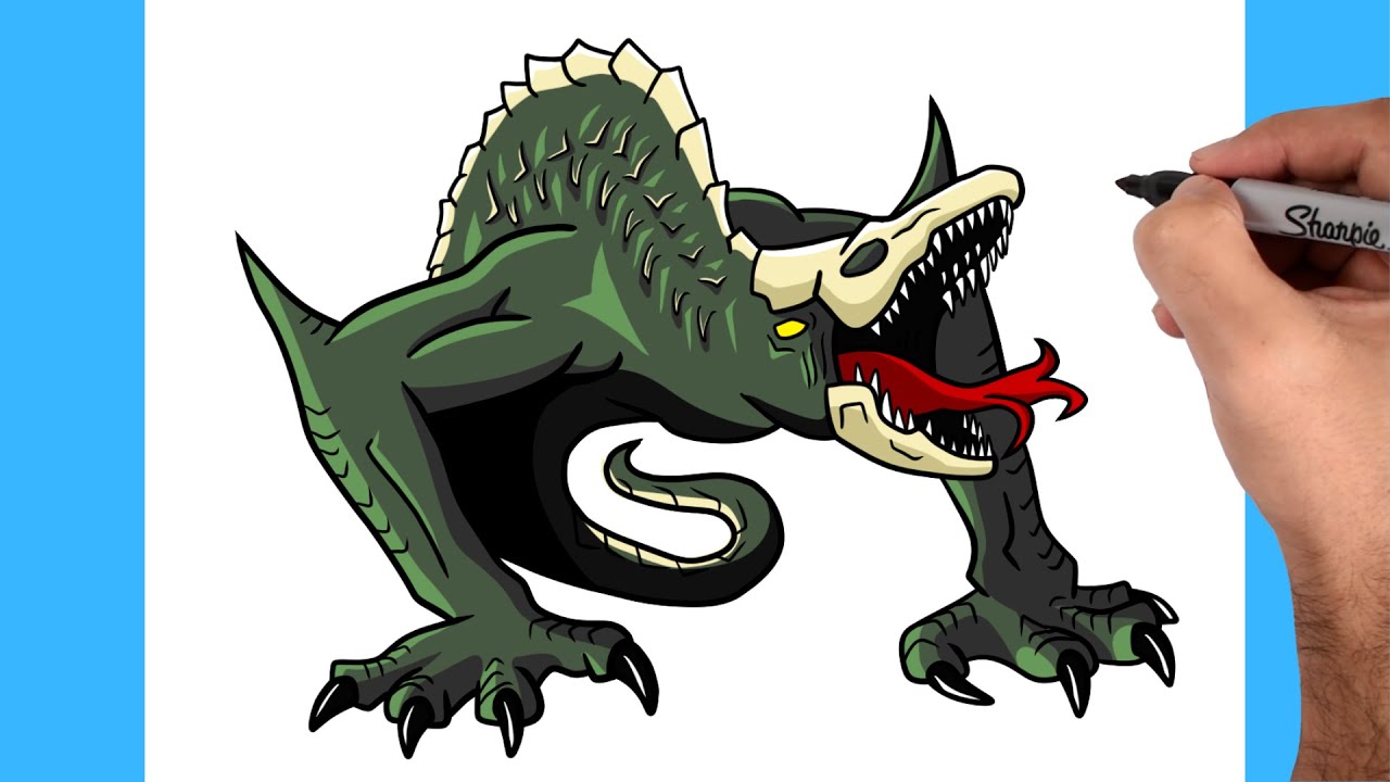 COMO DESENHAR SKULLCRAWLER | GODZILLA MONSTRO