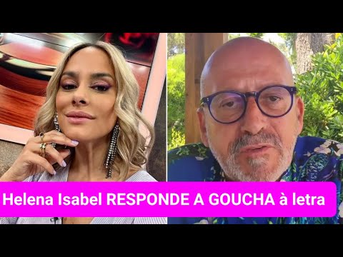 POLÉMICA: Helena Isabel responde a Goucha à letra!
