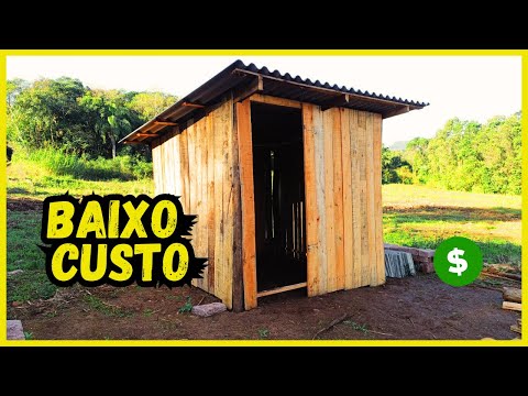Construindo um BARRACO DE BAIXO CUSTO