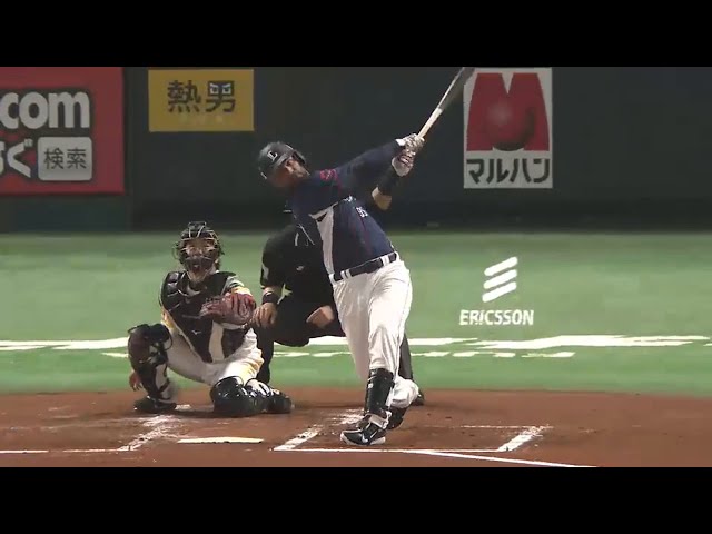 【2回表】甘い球見逃さず完璧弾!! ライオンズ・メヒア 先制の7号2ランホームラン 2015/5/15 H-L