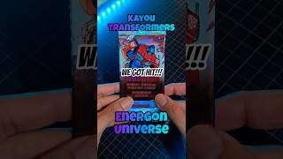 Buka kartu Kayou Transformers Energy Critical Energon Universe #kayou #transformers #kayoucards