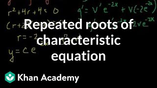 Repeated roots of the characteristic equation
