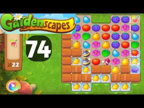 GardenScapes level 74 ।। No Booster ।। Grand Changer
