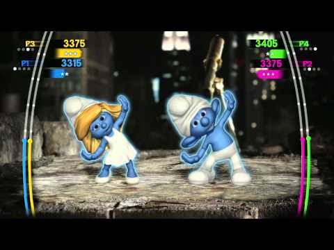 Les Schtroumpfs : Dance Party Wii