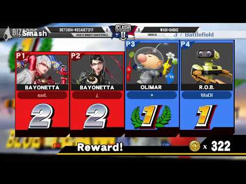 Clash of the Carolinas II Doubles - GRV Dabuz+WaDi vs Dietsoda+RosaGetsFit (Winner's Quarters)