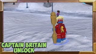 LEGO Marvel Super Heroes 2 Captain Britain Character Unlock