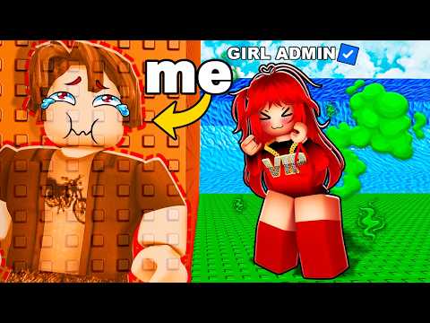 Going INVISIBLE to SPY On GIRLS ADMINS in Escape Tsunami!