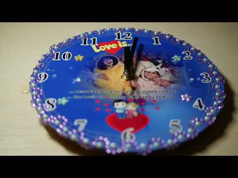 Настенные часы Love is.../DIY