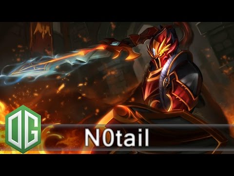 OG.n0tail Dragon Knight Gameplay - Ranked Match - OG Dota 2.